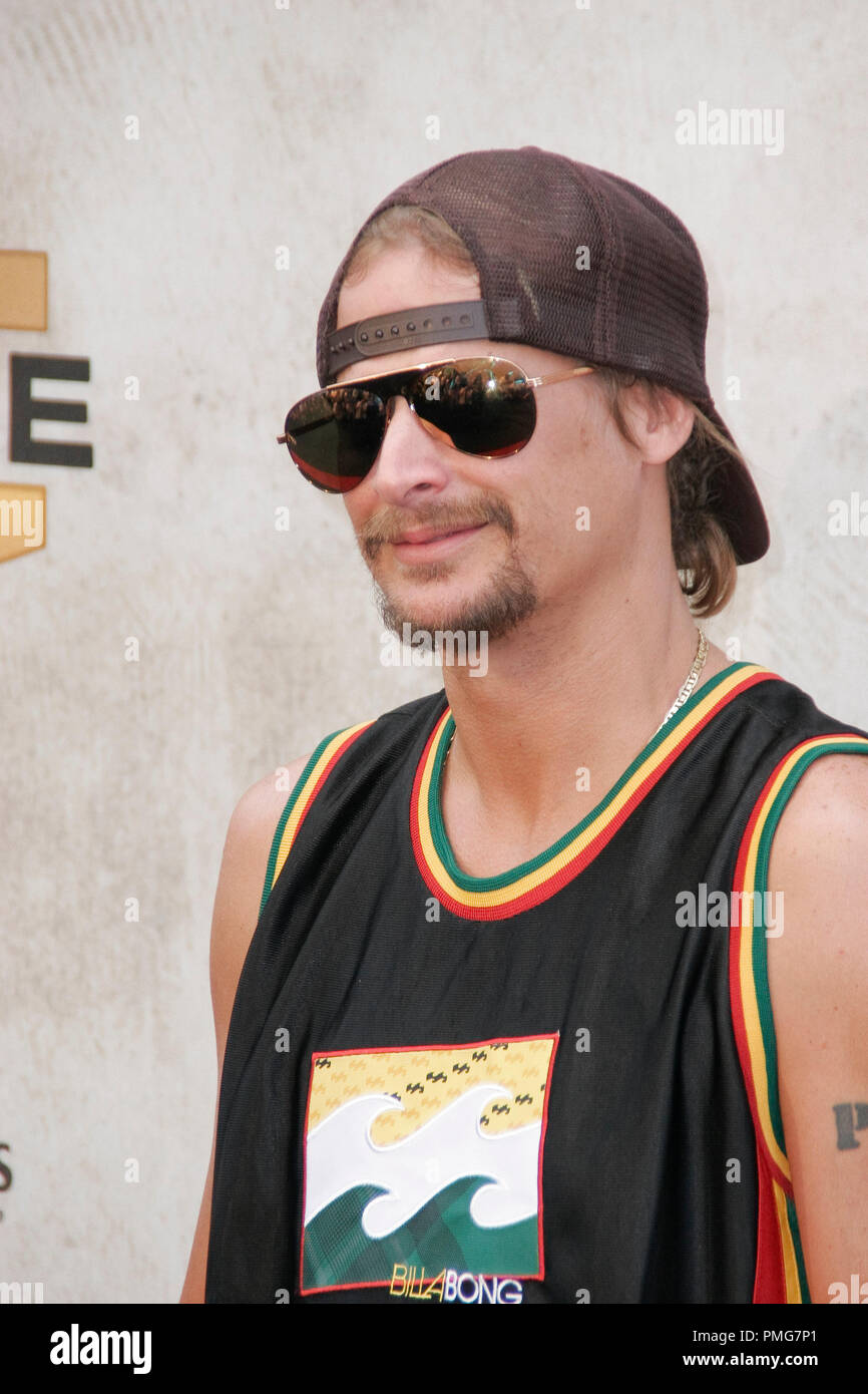 Robert James Ritchie (Kid Rock) at the 4th Annual Spike TV 'Guy's Choice' Awards . Arrivals held at Sony Studios, in Culver City, CA June 5, 2010.  Photo by: PictureLux File Reference # 30278 044PLX   For Editorial Use Only -  All Rights Reserved Stock Photo