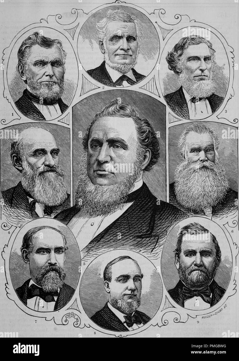 Brigham young portrait hires stock photography and images Alamy