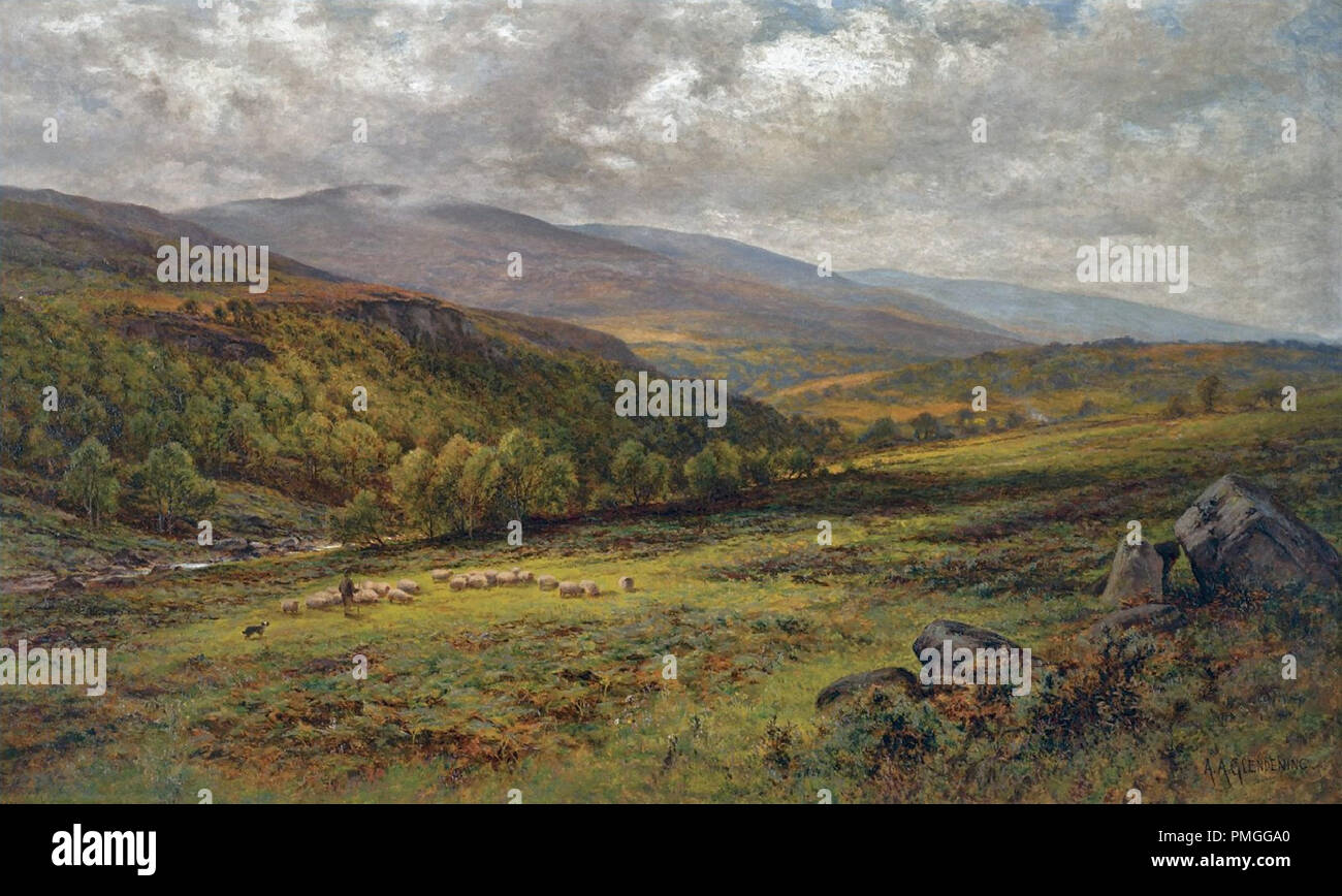 EASBY HALL /& ABBEY YORKSHIRE ENGLAND LANDSCAPE PAINTING ART REAL CANVAS PRINT