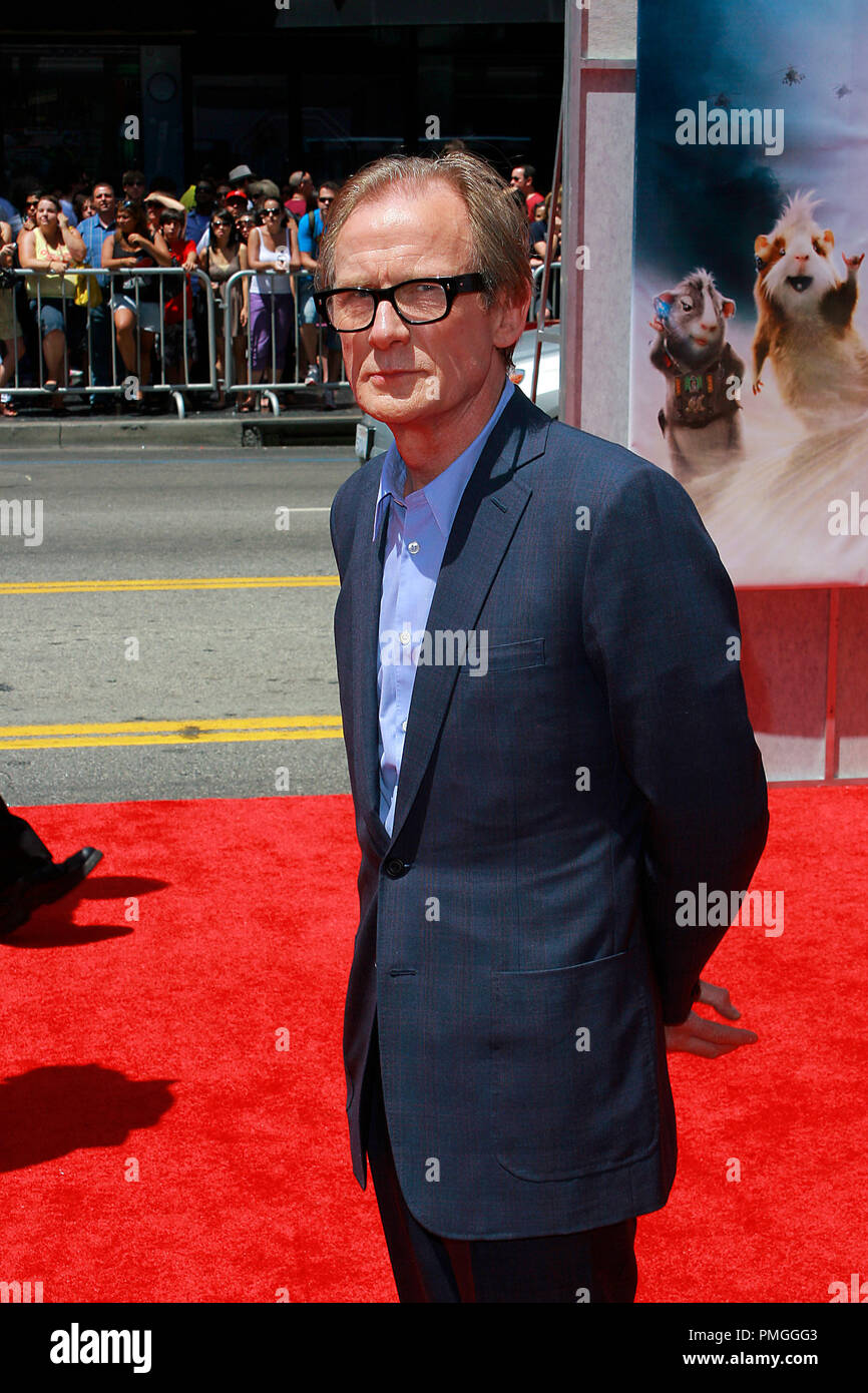 Bill Nighy at the World Premiere of Disney Pictures’ G-Force"- Arrivals