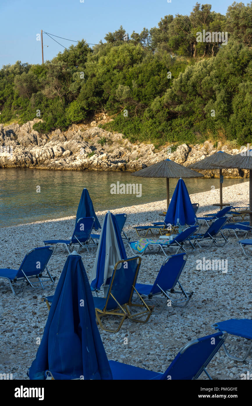 Kastri beach lefkada hi-res stock photography and images - Alamy