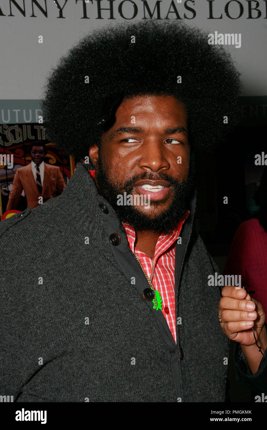 Quest Love at the screening of VH1 Rock Docs - 'Soul Train: The Hippest Trip in America'  Arrivals held at Paley Center for Media in Beverly Hills, CA,  January 29, 2010.  © Joseph Martinez /  Picturelux File Reference # 30117 024JM   For Editorial Use Only -  All Rights Reserved Stock Photo