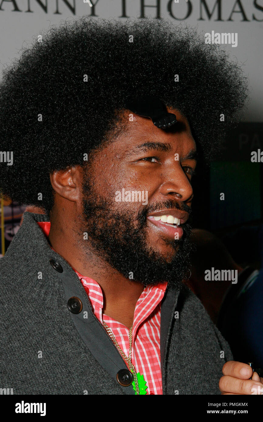 Quest Love at the screening of VH1 Rock Docs - 'Soul Train: The Hippest Trip in America'  Arrivals held at Paley Center for Media in Beverly Hills, CA,  January 29, 2010.  © Joseph Martinez /  Picturelux File Reference # 30117 025JM   For Editorial Use Only -  All Rights Reserved Stock Photo