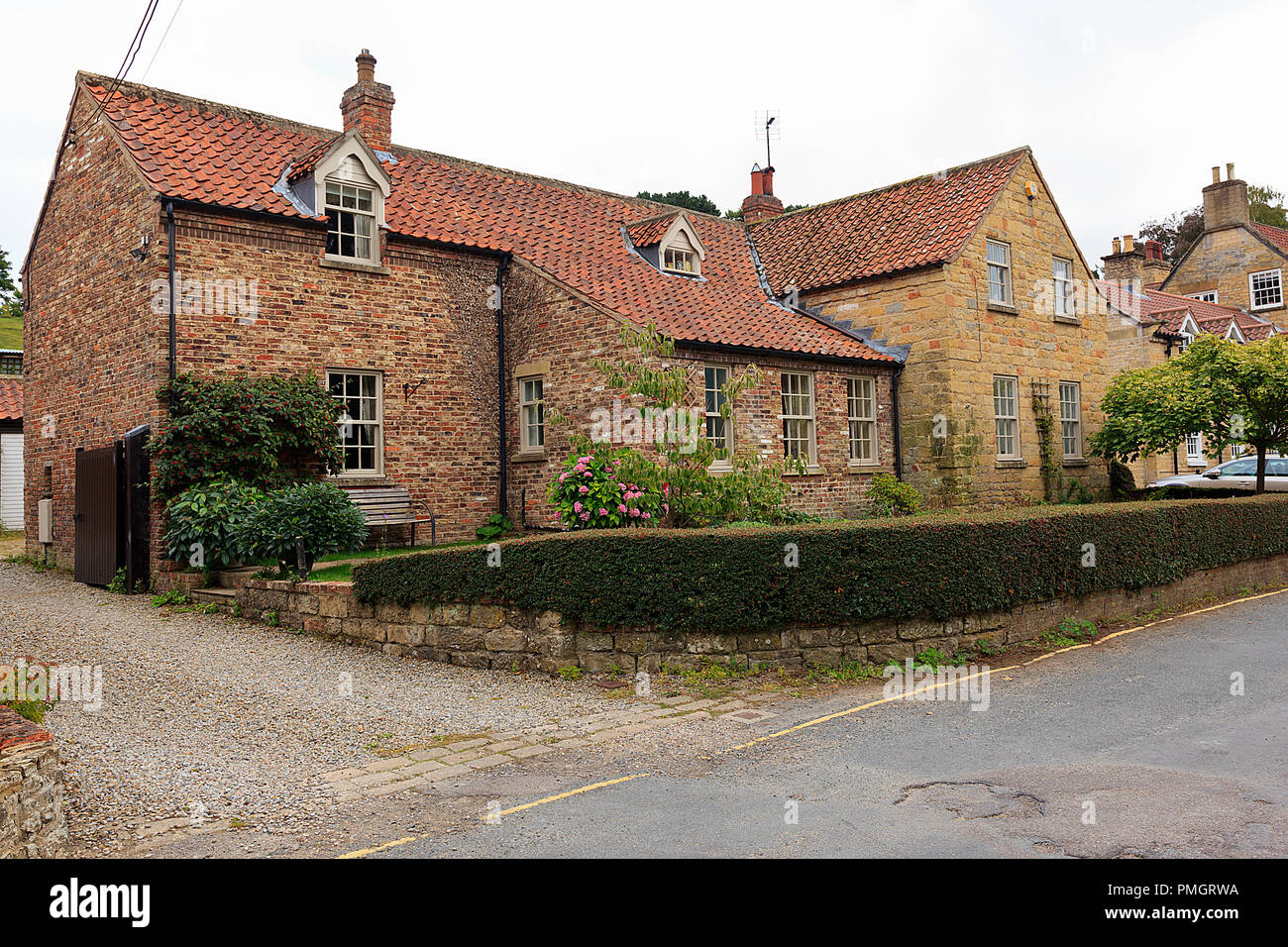 Large House in ThorntonleDale North Yorkshire Stock Photo Alamy