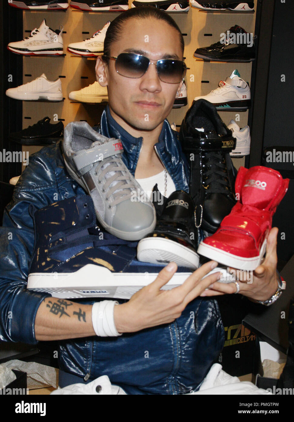 Taboo at the Taboo Deltah 3008 meet and greet autograph signing held at FootAction Westfield Culver City in Culver City, CA on Thursday, August 26, 2010. Photo by Peter Gonzaga Pacific Rim Photo Press /PictureLux File Reference # 30448 007PRPP   For Editorial Use Only -  All Rights Reserved Stock Photo
