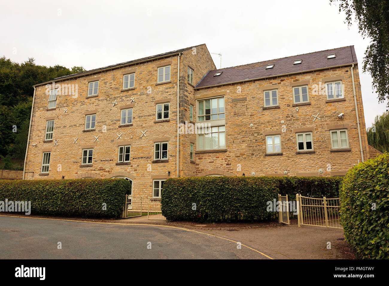 Old Flour Mill in ThorntonleDale North Yorkshire Stock Photo Alamy