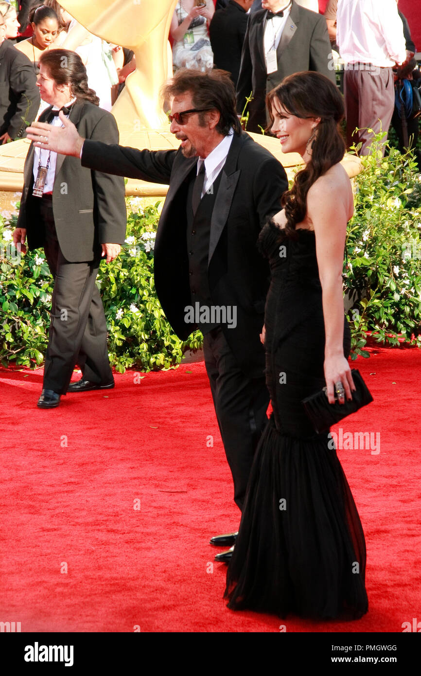 Al Pacino and Lucila Sola at the 62nd Annual Primetime Emmy Awards held ...