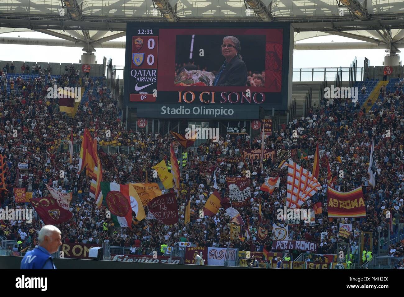 Roma-Chievo Stock Photo