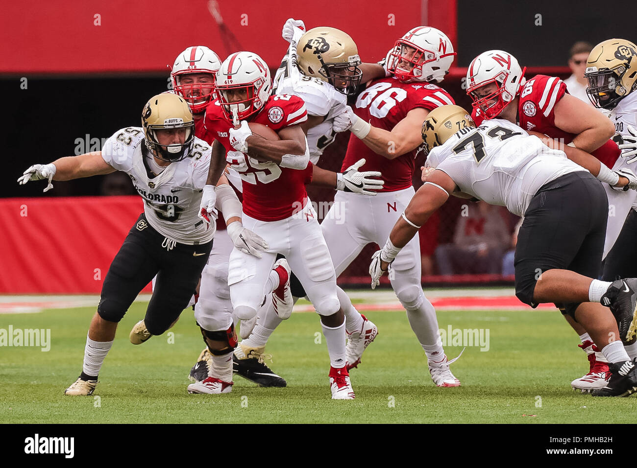 Lincoln Ne U S 08th Sep 2018 Nebraska Cornhuskers Running