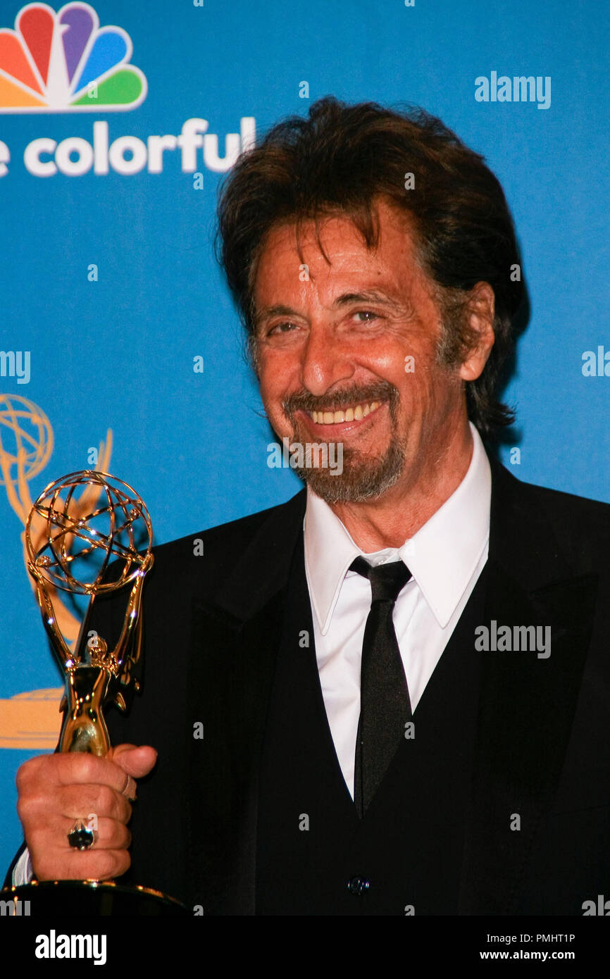 Al Pacino at the 62nd Annual Primetime Emmy Awards held at the Nokia ...