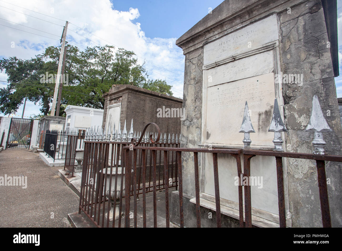 Saint Louis Cemetery No. 2 New Orleans Stock Photo