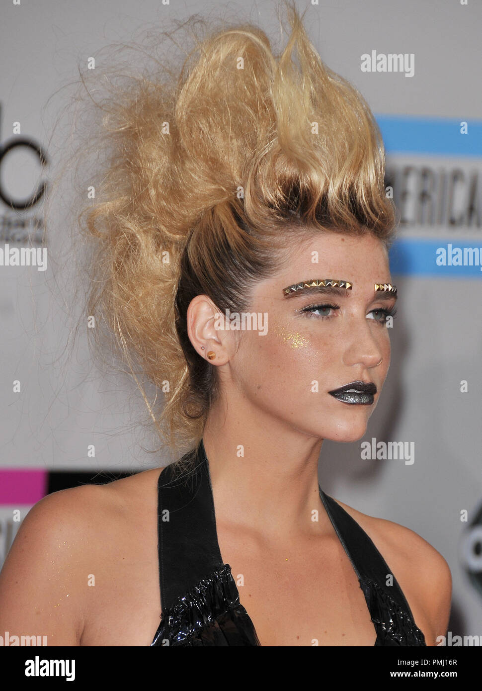 Ke$ha at the 2010 American Music Awards - Arrivals held at the Nokia Theatre L.A. Live in Los Angeles, CA. The event took place on Sunday, November 21, 2010. Photo by PRPP Pacific Rim Photo Press. File Reference # 30722 207PLX   For Editorial Use Only -  All Rights Reserved Stock Photo