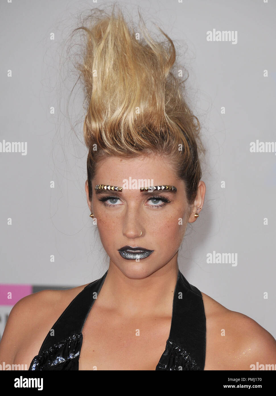 Ke$ha at the 2010 American Music Awards - Arrivals held at the Nokia Theatre L.A. Live in Los Angeles, CA. The event took place on Sunday, November 21, 2010. Photo by PRPP Pacific Rim Photo Press. File Reference # 30722 212PLX   For Editorial Use Only -  All Rights Reserved Stock Photo