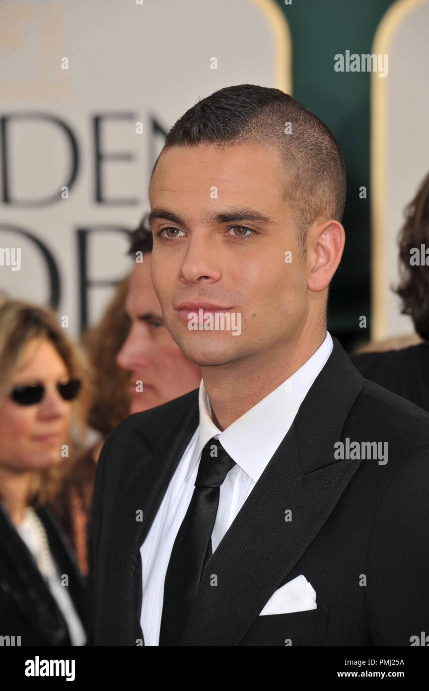 Mark Salling at the 68th Annual Golden Globe Awards at the Beverly Hilton Hotel. January 16, 2011  Beverly Hills, CA Photo by JRC / PictureLux  File Reference # 30825 038  For Editorial Use Only -  All Rights Reserved Stock Photo
