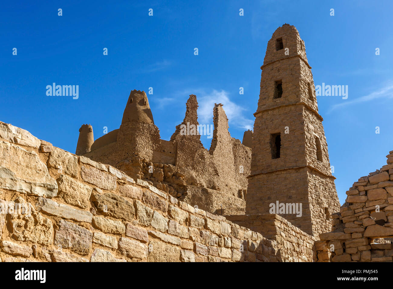 Fortress of Mard, Saudi Arabia Stock Photo