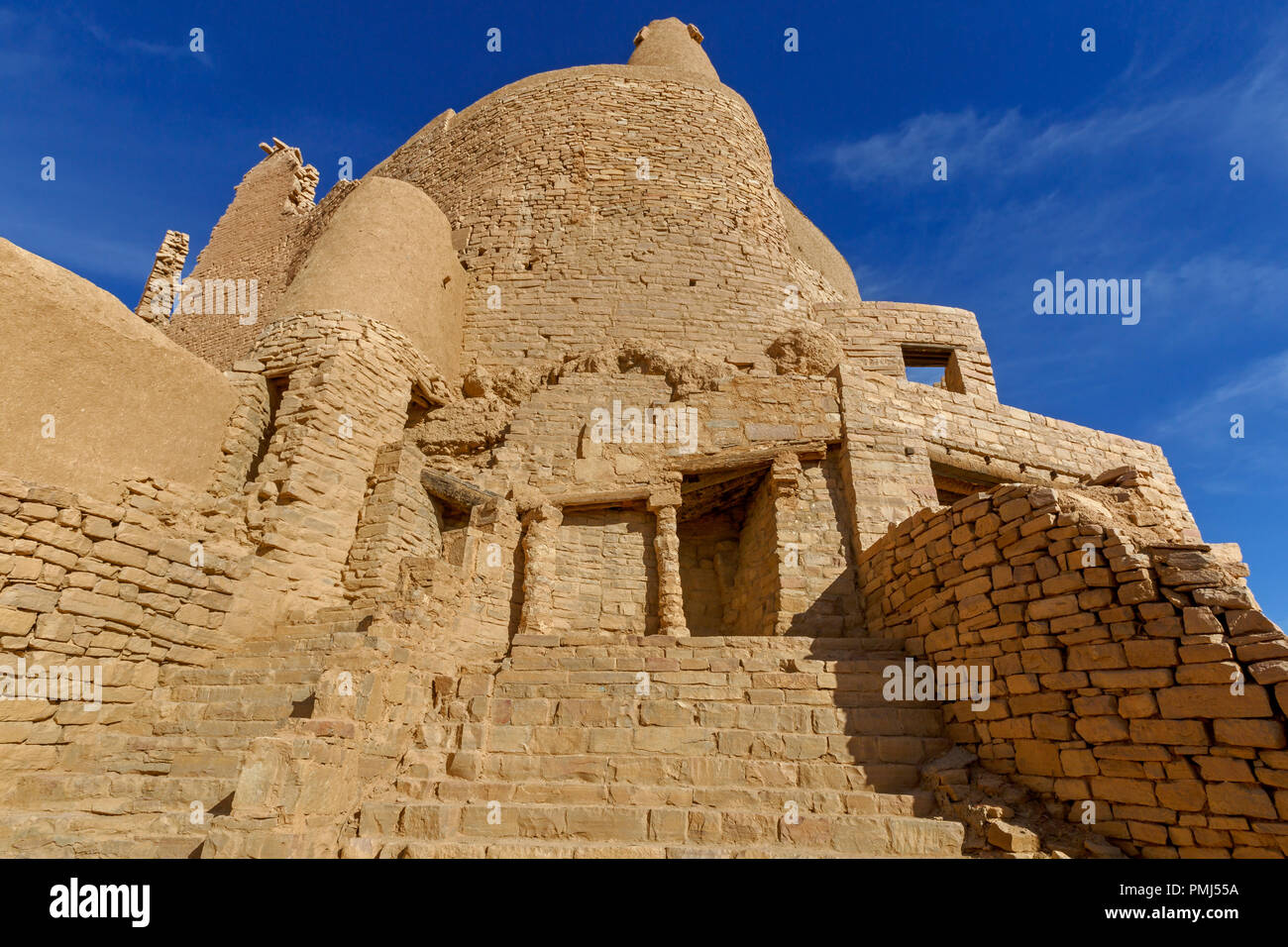 Fortress of Mard, Saudi Arabia Stock Photo