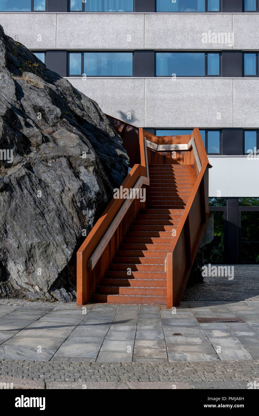 Corten steel stairs norway hi-res stock photography and images - Alamy