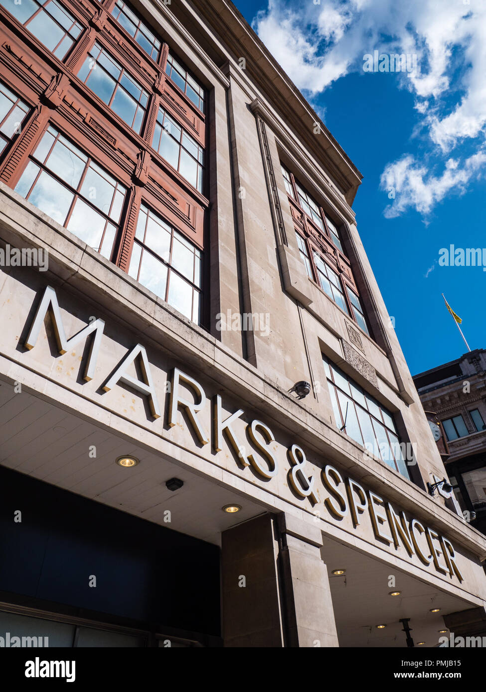 Marks and Spencer's, Flagship Store, Oxford Street, London, England, UK, GB. Stock Photo