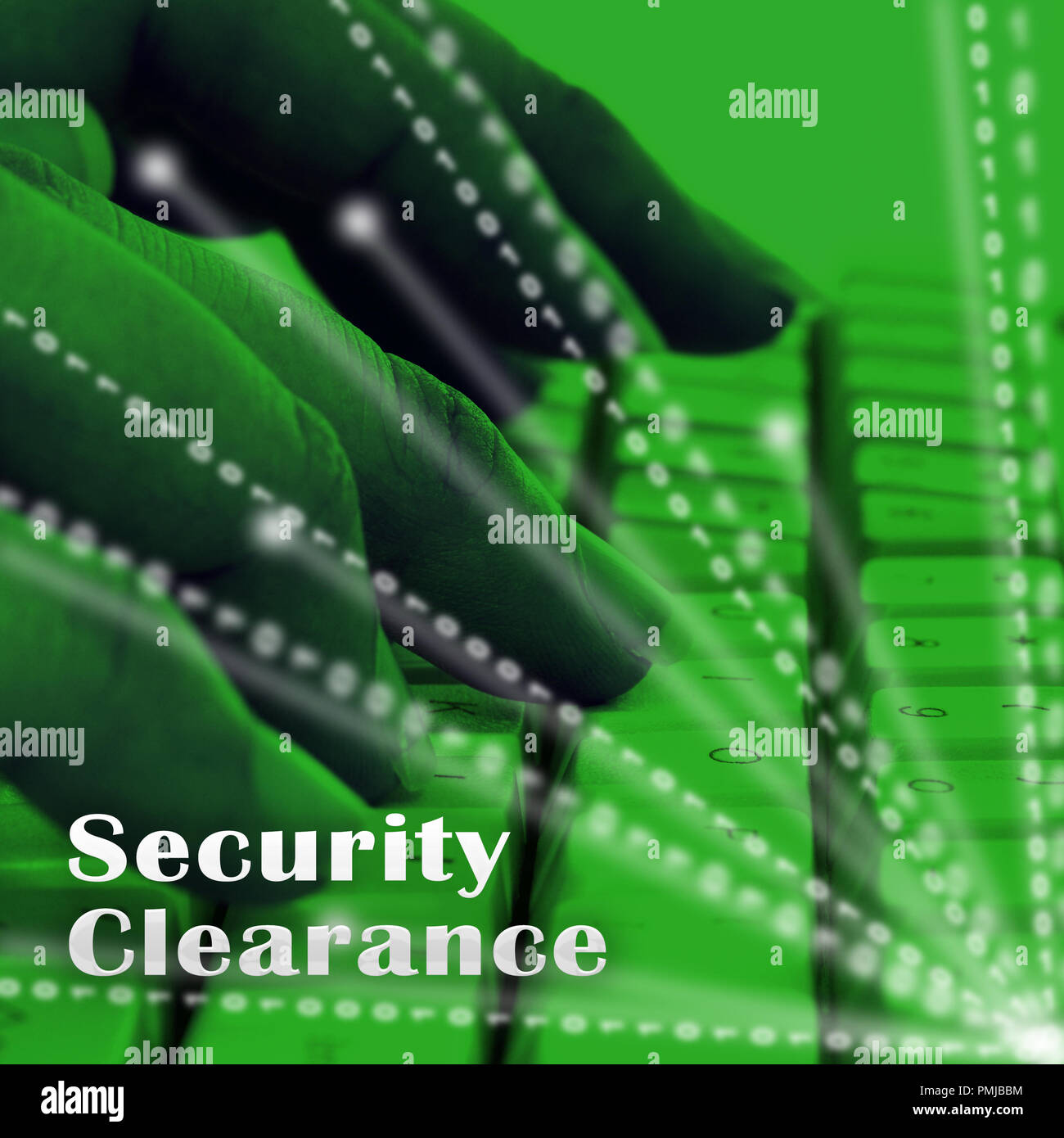 Security Clearance Cybersecurity Safety Pass 3d Illustration Means Access Authorization And