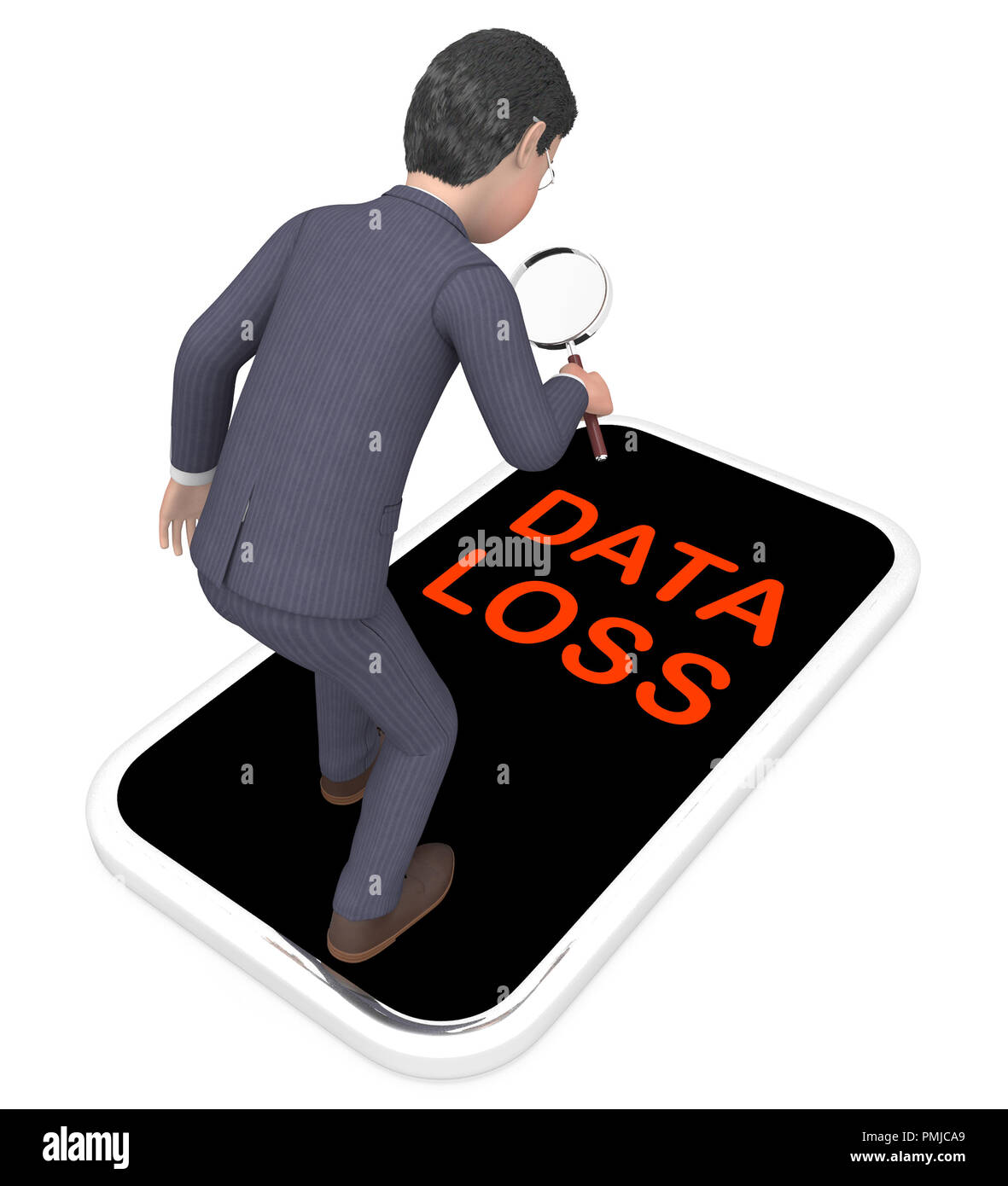 Data Loss Prevention Security Shield 3d Rendering Shows Technology ...