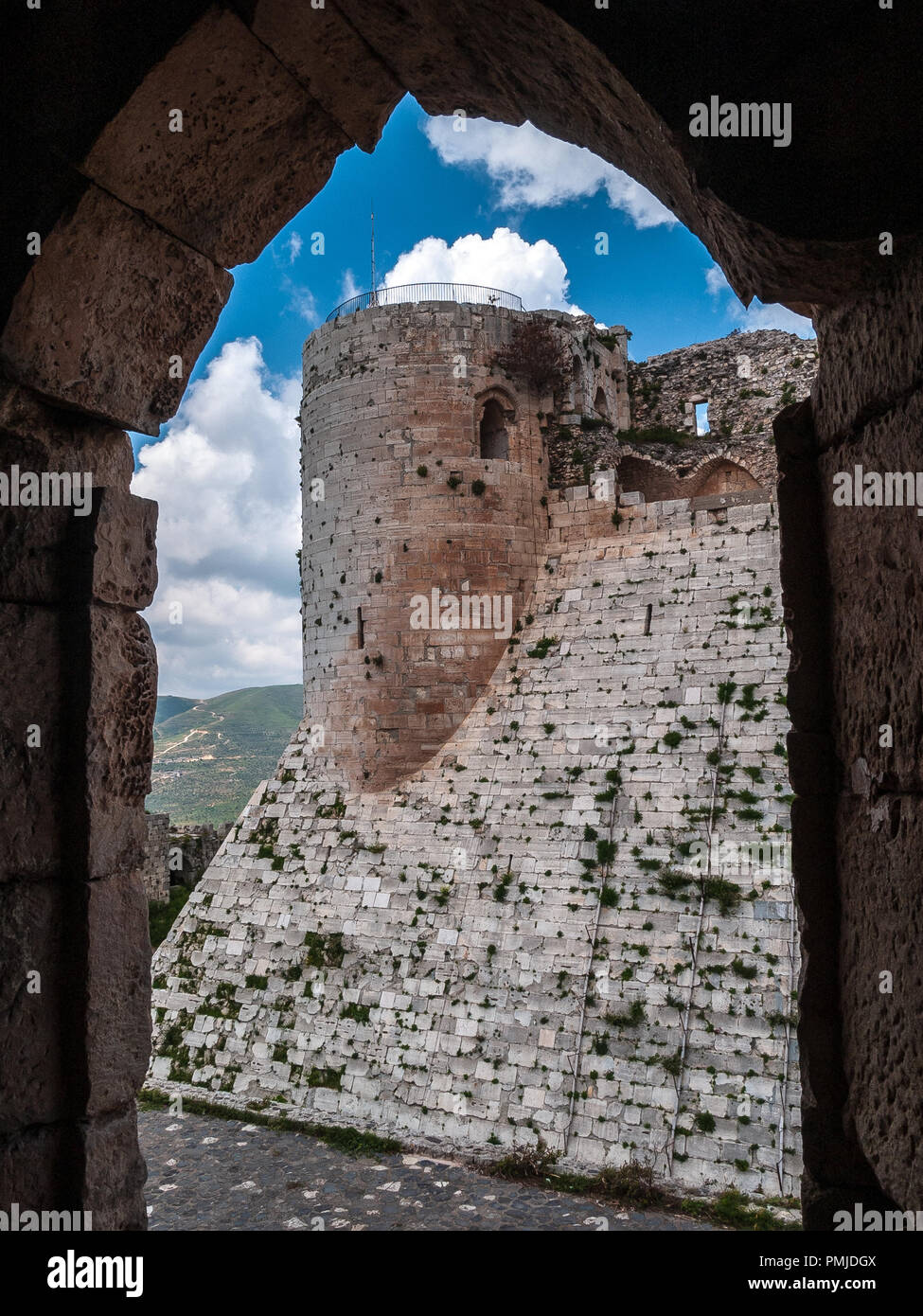 Krak des Chevaliers, formerly Crac de l'Ospital is a Crusader castle in ...