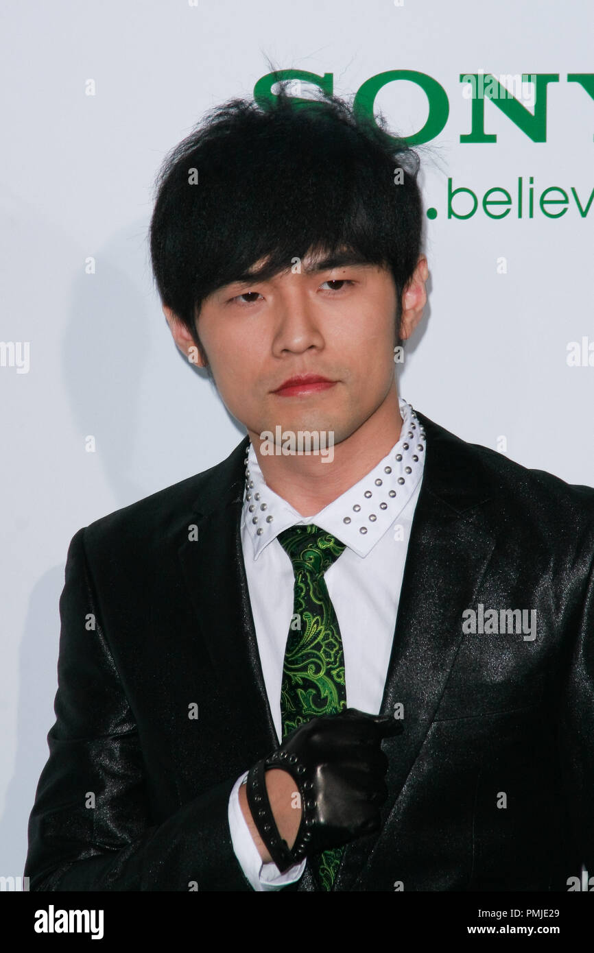 Jay Chou at the Premiere of Screen GemsColumbia Pictures' "The Green