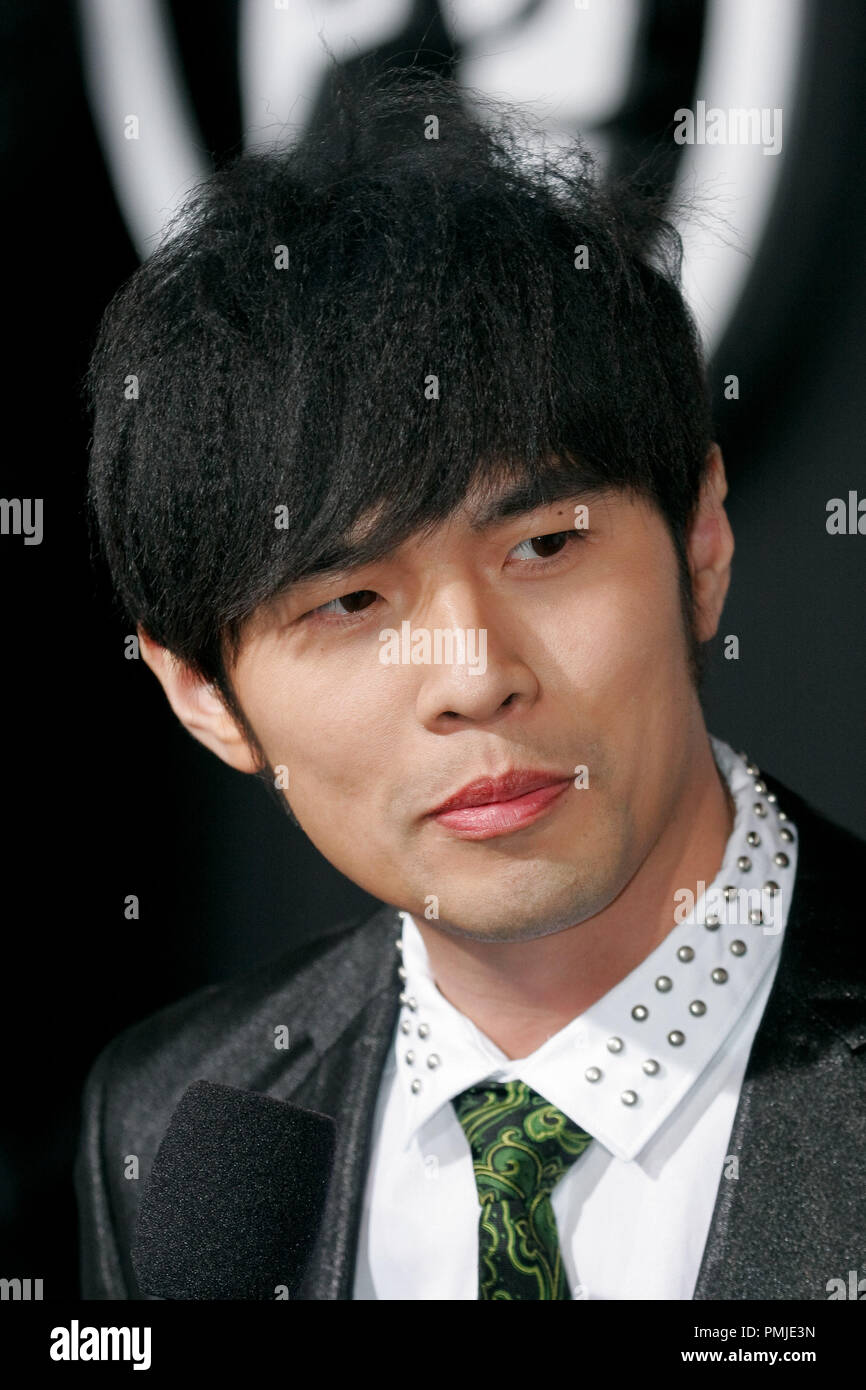 Jay Chou at the Premiere of Screen GemsColumbia Pictures' "The Green