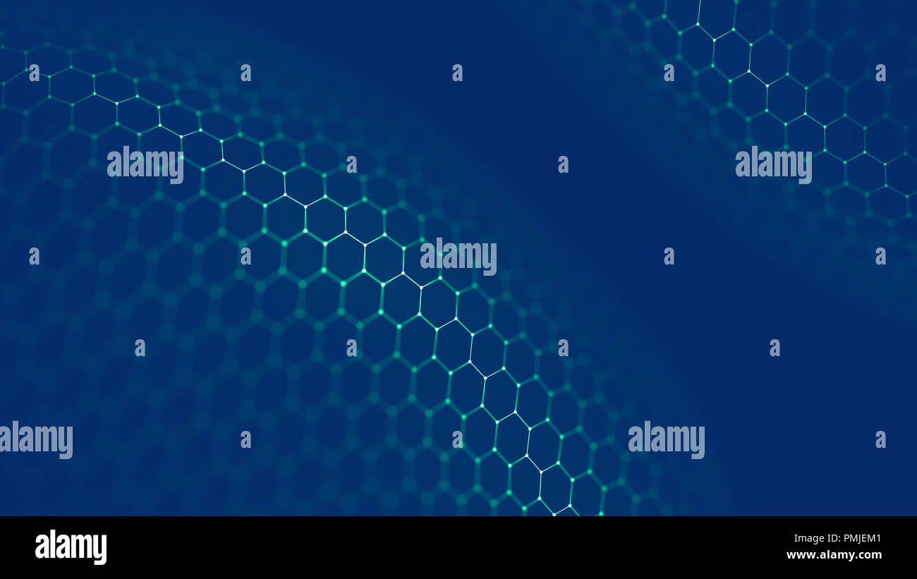 Blockchain technology background. Cryptocurrency fintech block chain  network and programming concept. Abstract Stock Photo - Alamy