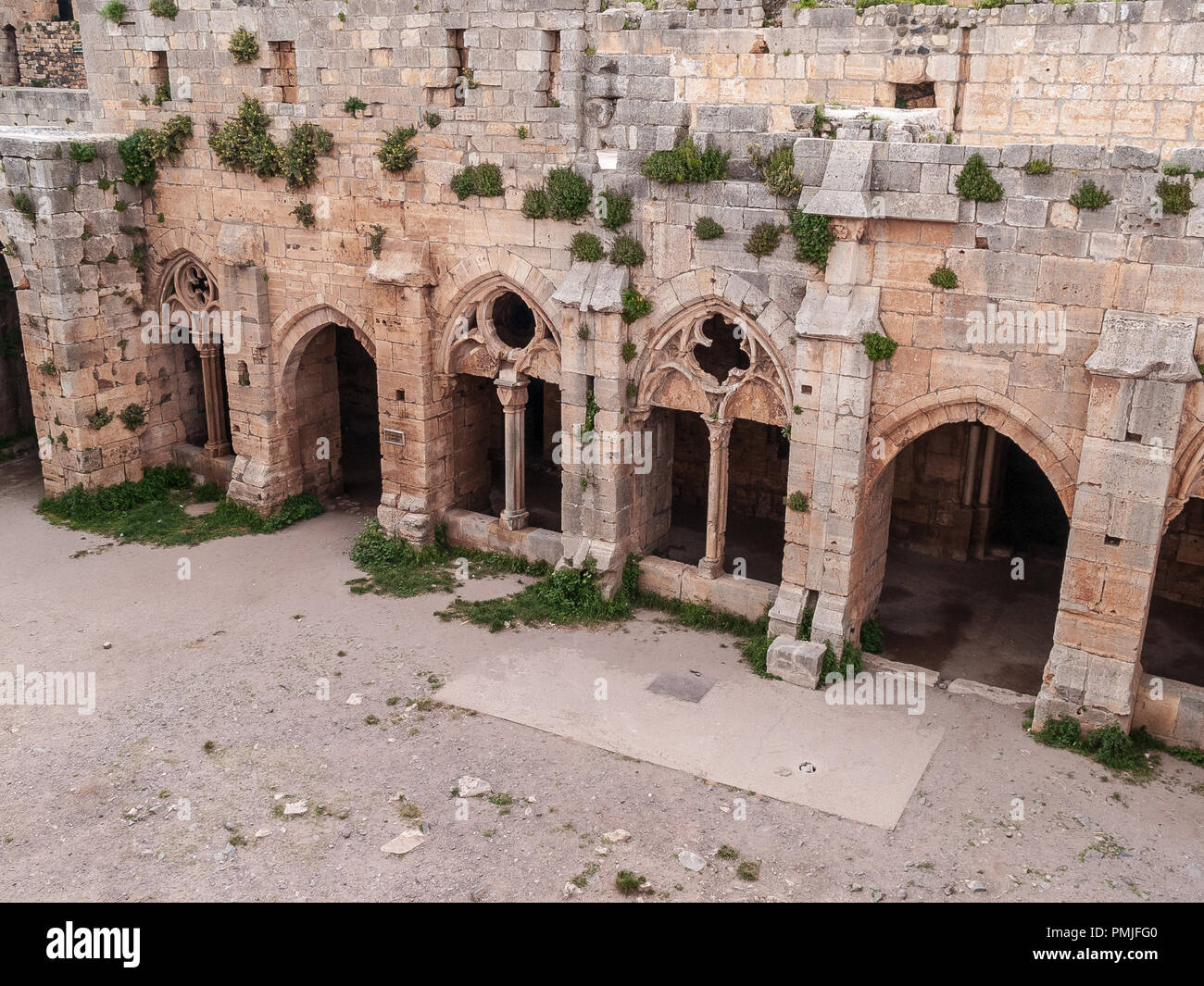 Krak des Chevaliers, formerly Crac de l'Ospital is a Crusader castle in ...