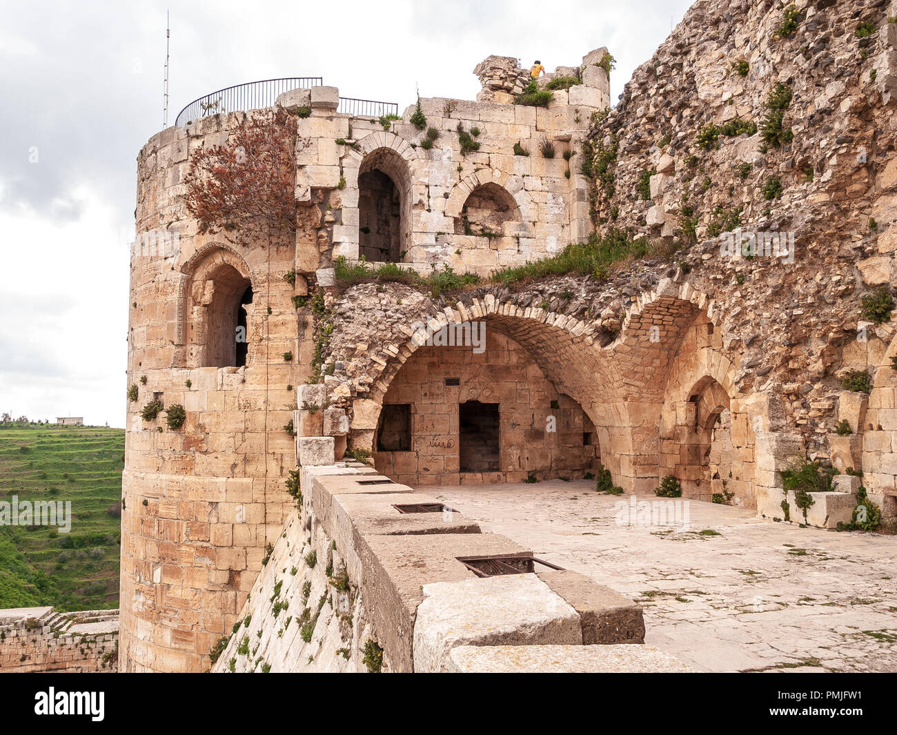 Krak des Chevaliers, formerly Crac de l'Ospital is a Crusader castle in ...