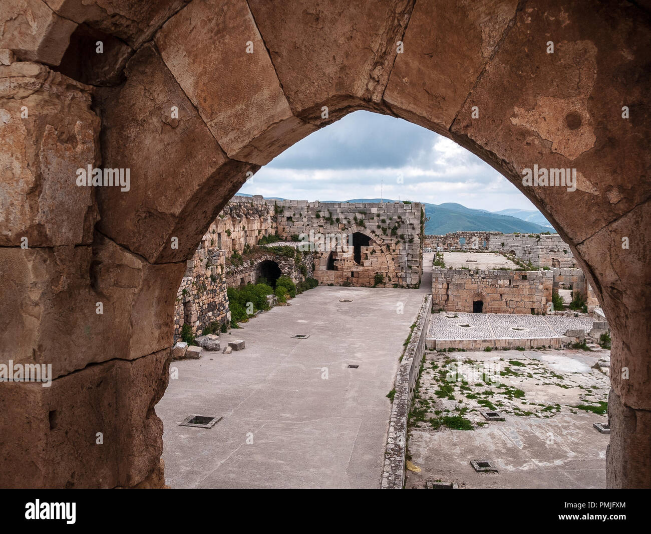 Krak des Chevaliers, formerly Crac de l'Ospital is a Crusader castle in ...