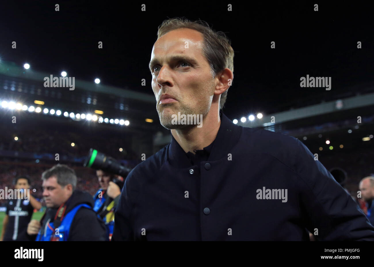 Paris Saint-German Manager Thomas Tuchel During The UEFA Champions ...