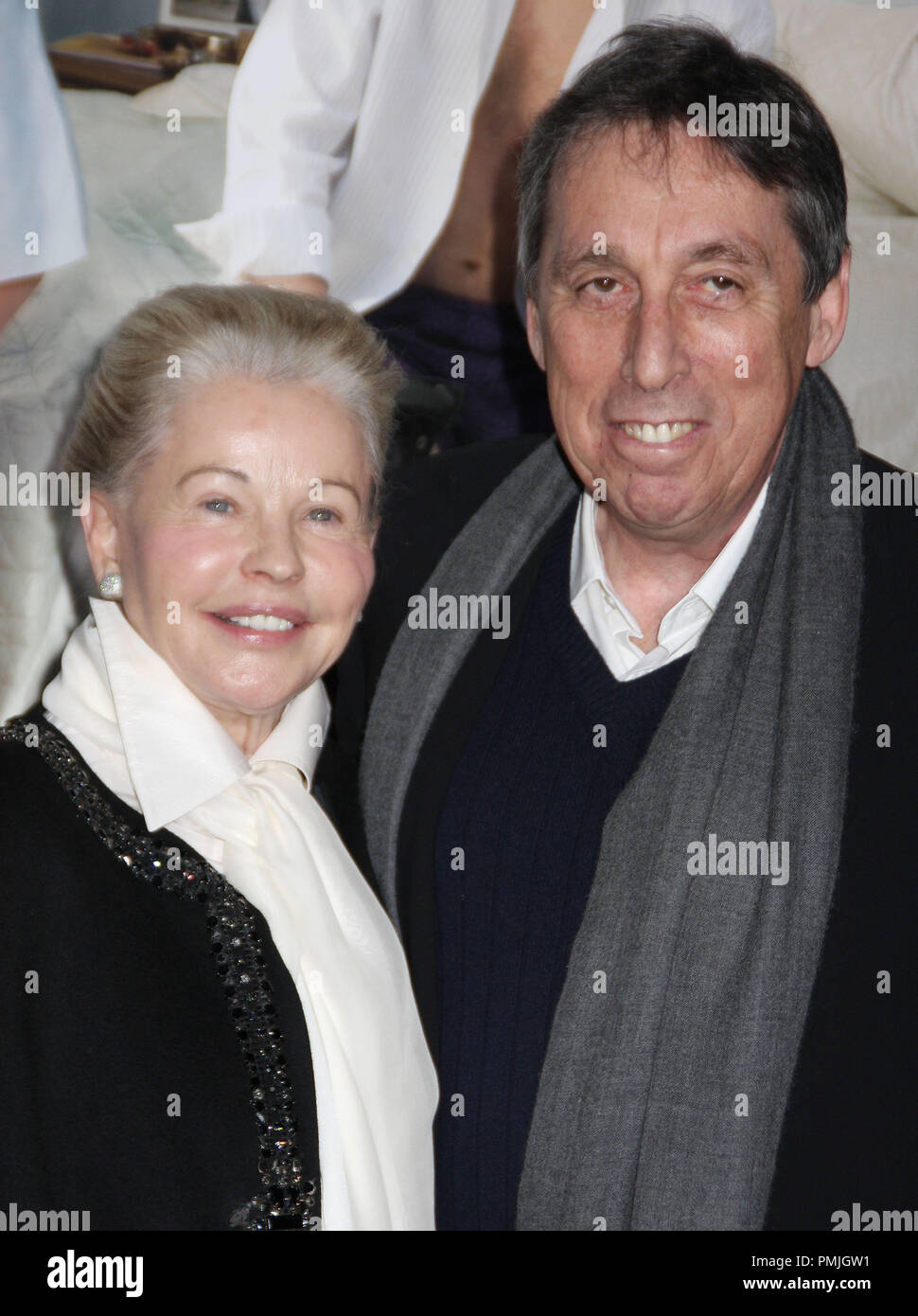Genevieve Robert and Ivan Reitman at the Los Angeles Premiere of NO ...