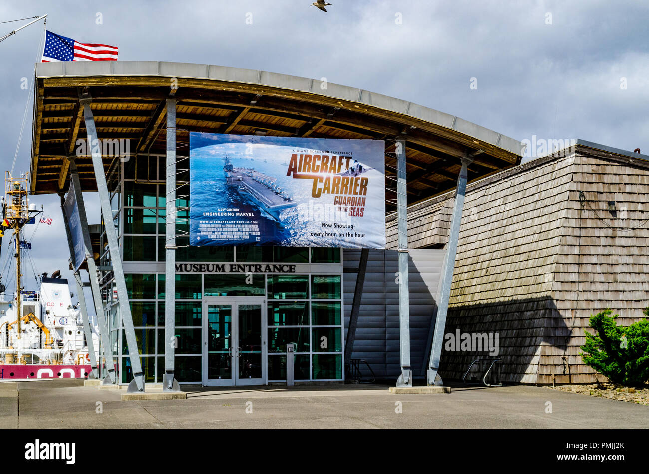 Columbia River Maritime museum Astoria Oregon USA Stock Photo Alamy