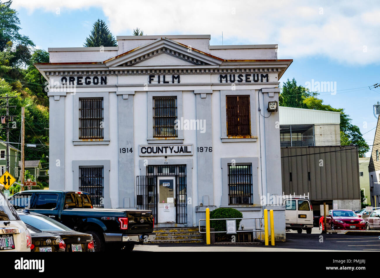 The Oregon Film Museum in Astoria Oregon USA Stock Photo - Alamy