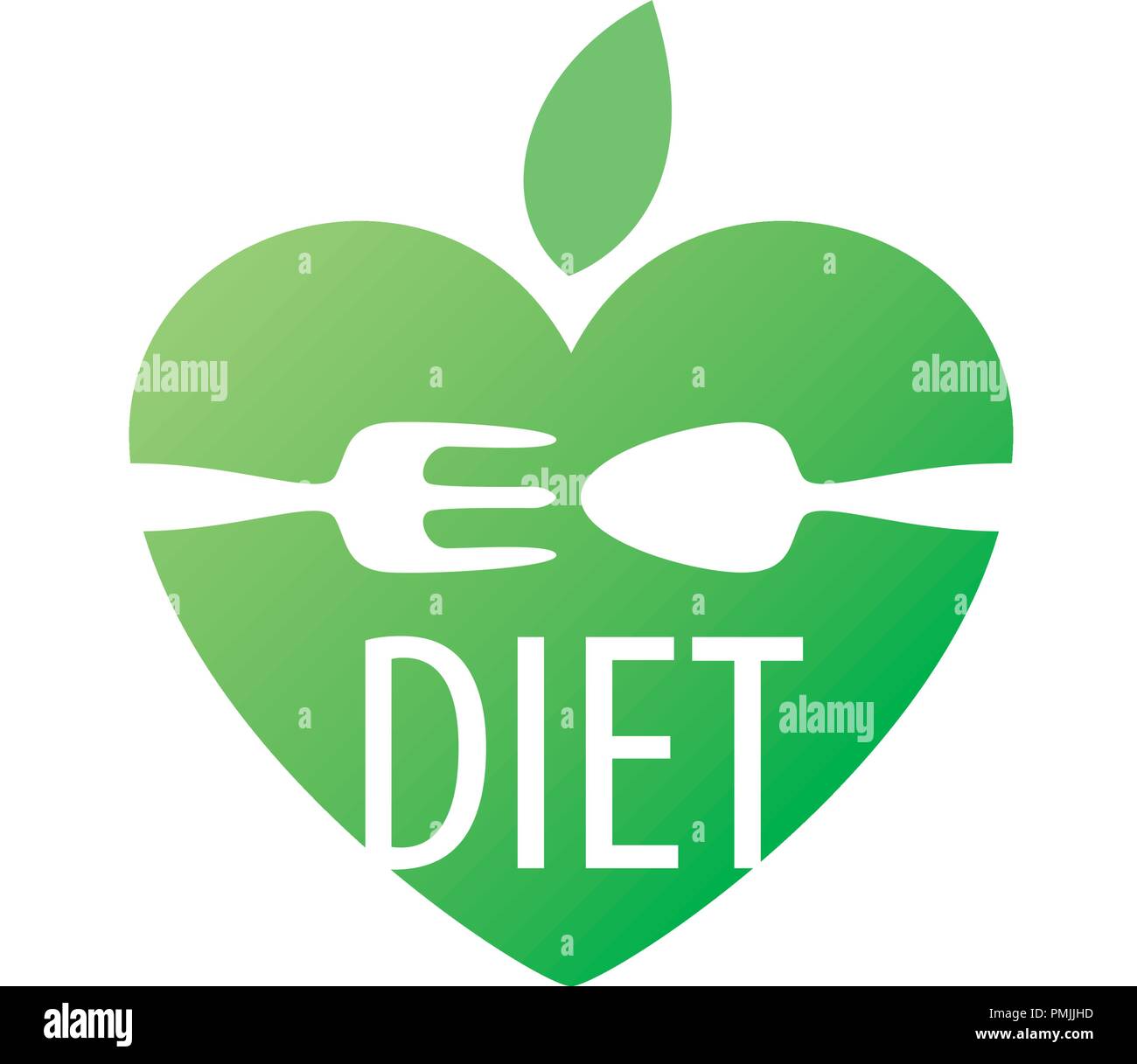 vector logo for diet Stock Vector Image & Art Alamy