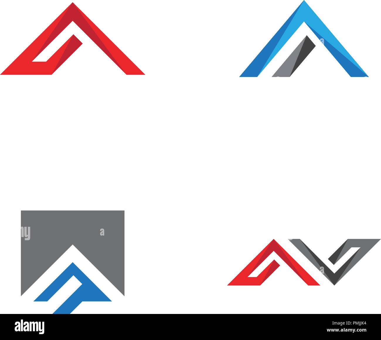 A Letter Logo Template vector icon illustration design Stock Vector ...