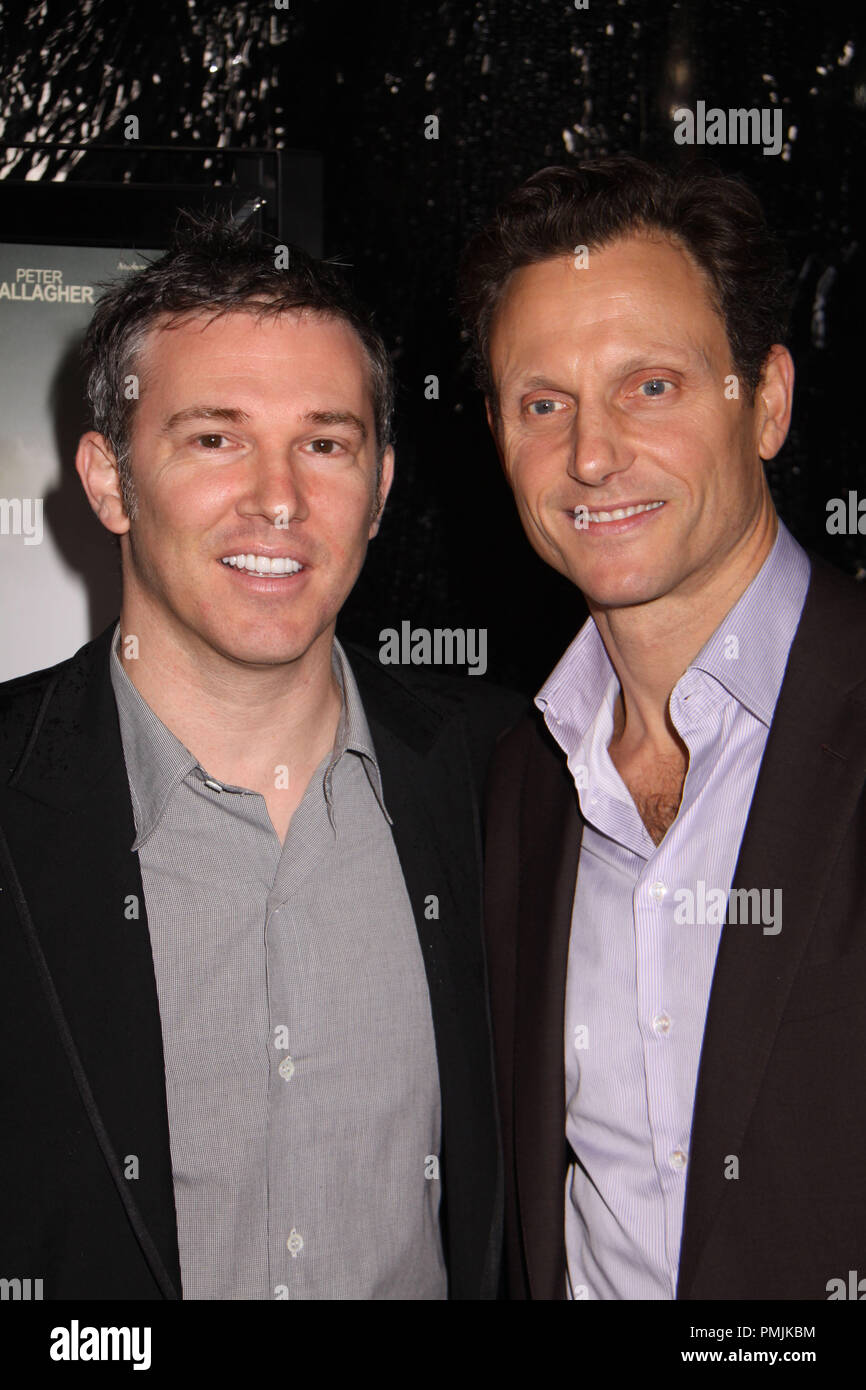 Tony Goldwyn, Loren Dean 10/05/2010, 'Conviction' premiere @Samuel Goldwyn Theater, Beverly Hills Photo by Izumi Hasegawa/HNW-Photo.com File Reference # 30512 069PLX   For Editorial Use Only -  All Rights Reserved Stock Photo