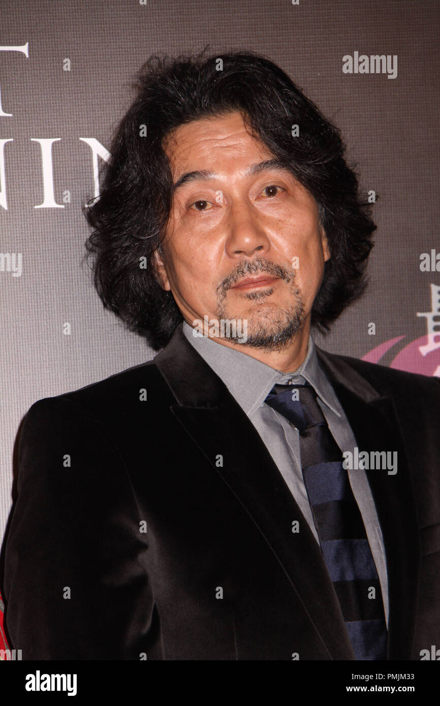 Koji Yakusho 10/11/10, 'The Last Ronin' Premiere @Warner Bros. Studio, Burbank Photo by Izumi Hasegawa/www.HNW-Photo.com File Reference # 30571 008PLX   For Editorial Use Only -  All Rights Reserved Stock Photo
