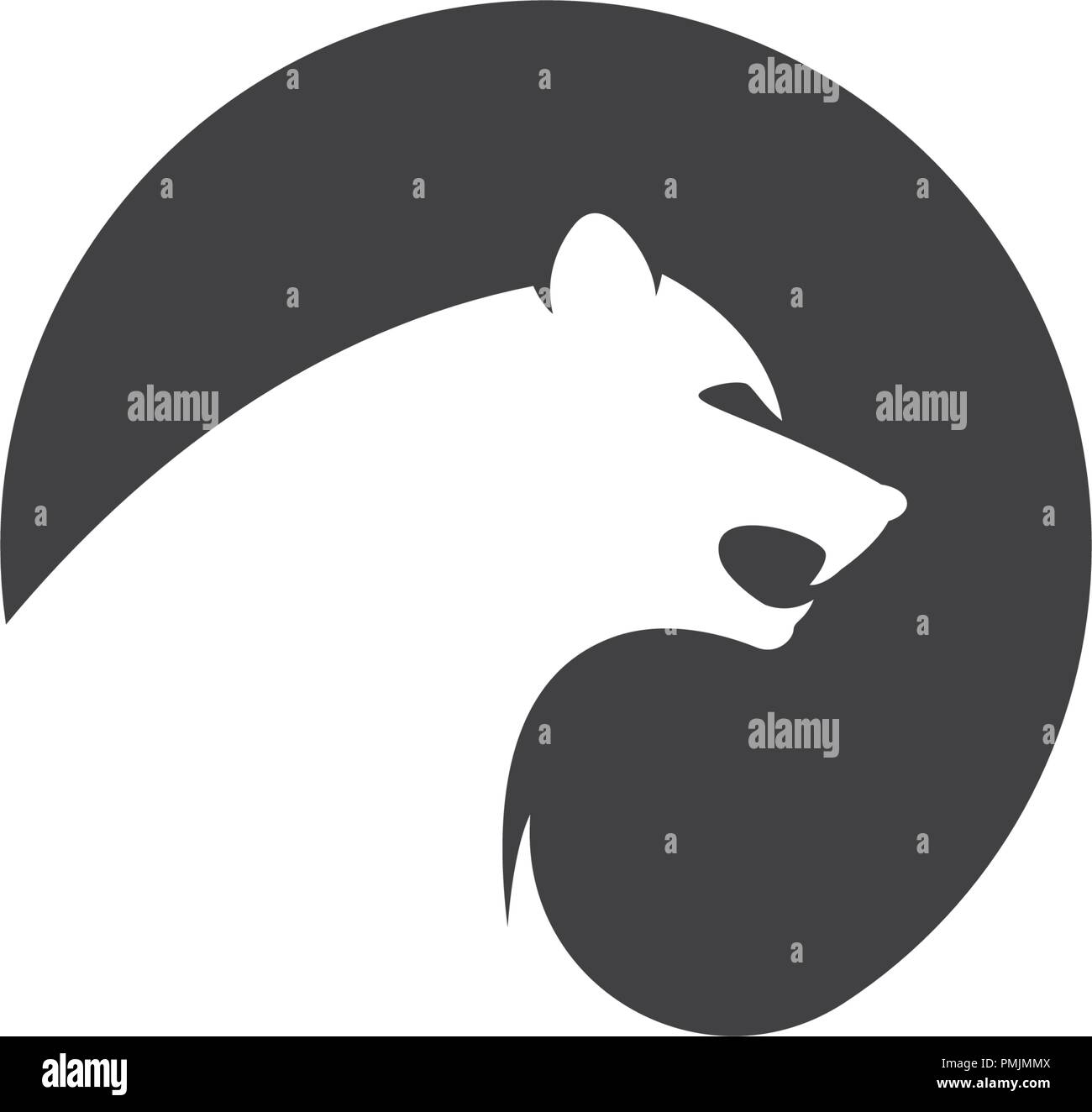 Puma Logo Design Vector Illustration Design Template Stock Vector Image Art Alamy