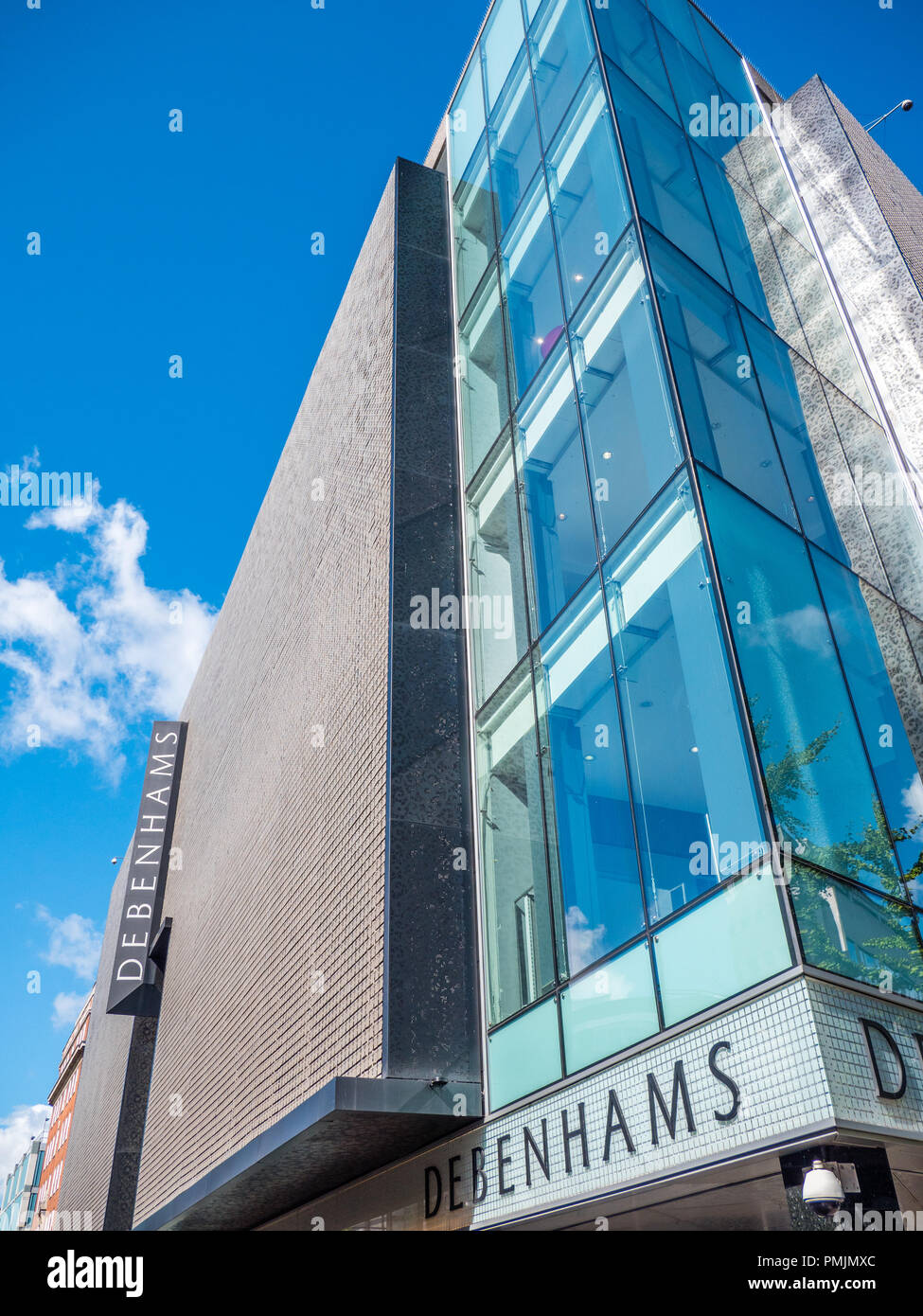 Debenhams Flagship store, Oxford Street, London, England, UK, GB. Stock Photo