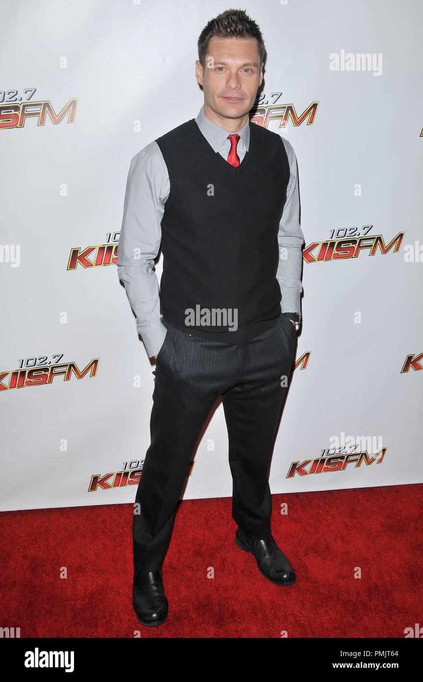 Ryan Seacrest At 102.7 Kiis Fm'S Jingle Ball 2010 Held At The Nokia ...