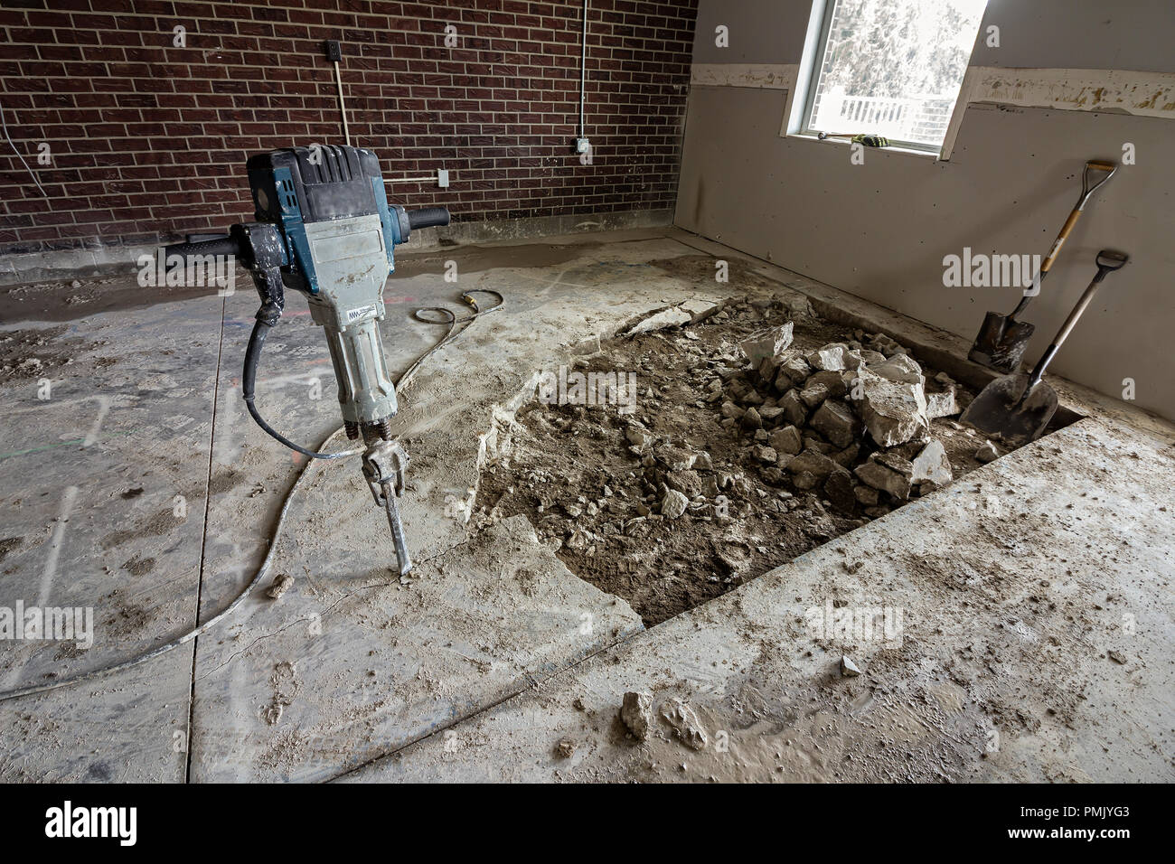 Jackhammer Basement Floor Flooring Site