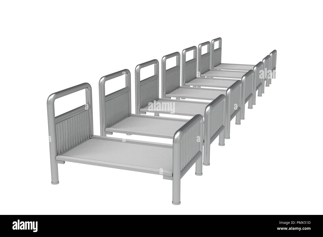Hospital shadow empty bed hi-res stock photography and images - Alamy