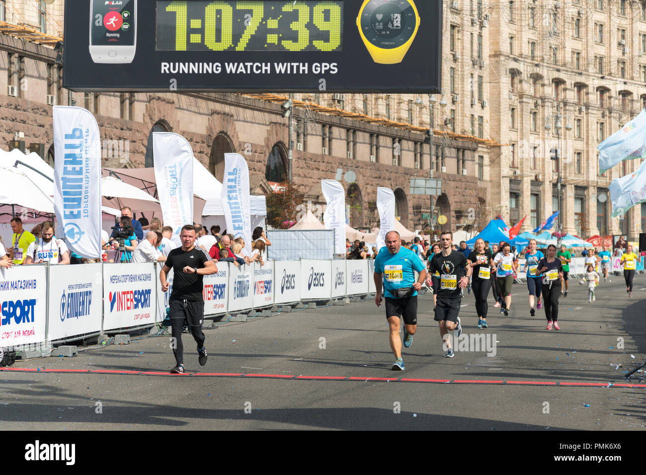 Ukraine Kiev Ukraine Athletes And Amateurs Are Running People Are Engaged In Running Promotion Of Healthy Lifestyles Ukraine Kiev Ukraine Athletes And Amateurs Are Running People Are Engaged In Running Promotion Of Healthy Lifestyles
