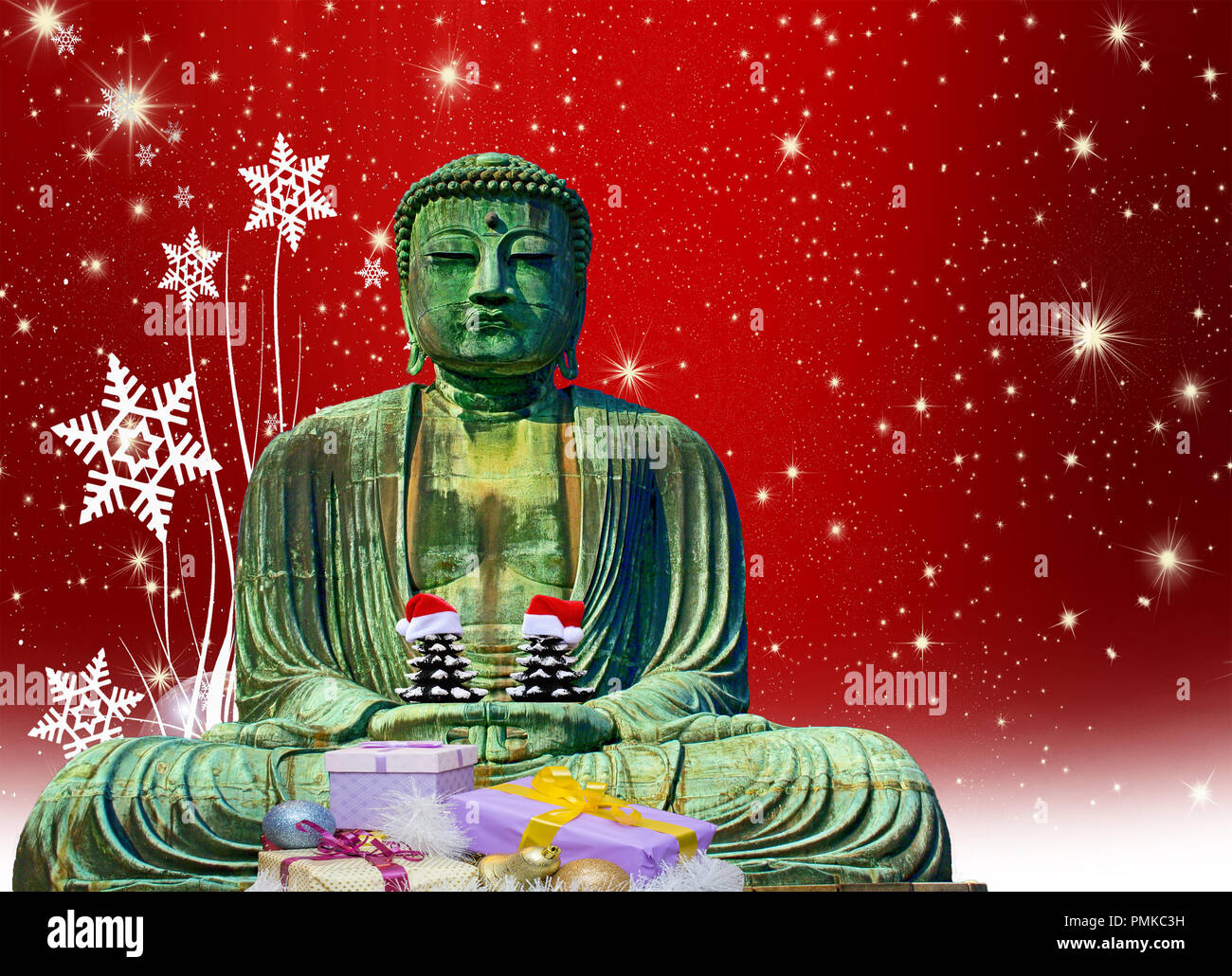 Buddhist Christmas Cards 