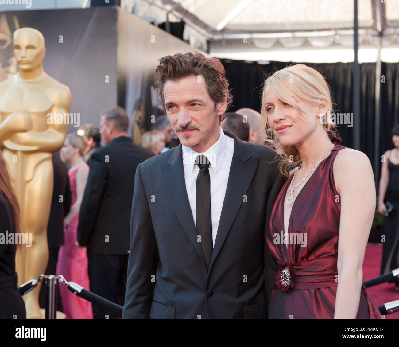 John Hawkes, Oscar-nominee for Performance by an Actor in a Supporting  Role, arrives with Tecia Esposito for the 83rd Annual Academy Awards at the  Kodak Theatre in Hollywood, CA February 27, 2011.