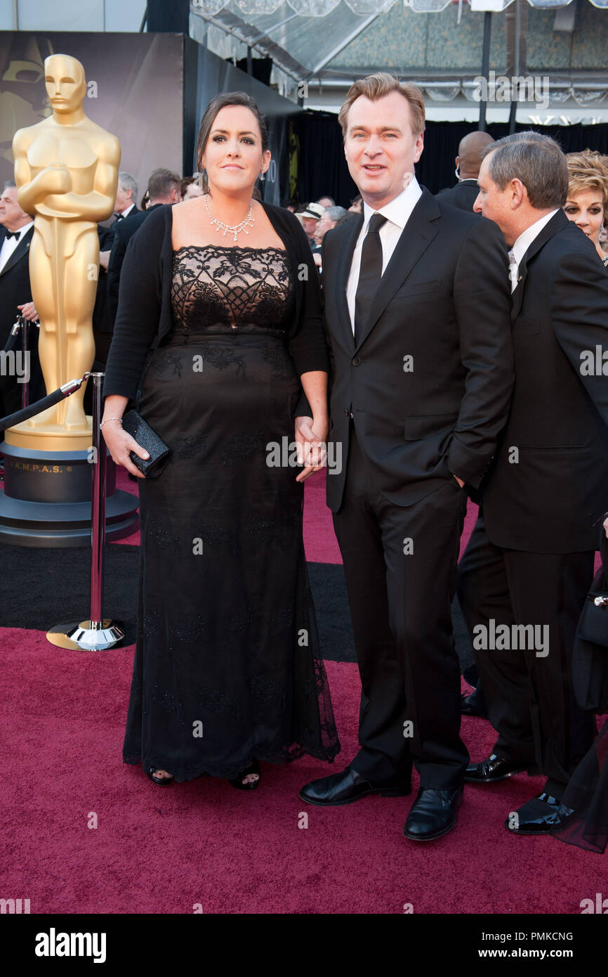 Emma Thomas Oscar Nominee For Best Motion Picture Of The Year And Christopher Nolan Oscar Nominee For Best Motion Picture Of The Year And For Original Screenplay Arrive For The rd Annual Academy Awards Emma Thomas Oscar Nominee For Best Motion Picture Of The Year And Christopher Nolan Oscar Nominee For Best Motion Picture Of The Year And For Original Screenplay Arrive For The rd Annual Academy Awards