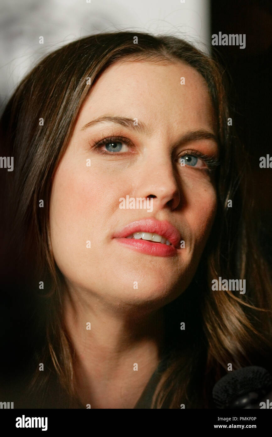Liv Tyler at the Premiere of IFC Midnight's 'Super'. Arrivals held at The Egyptian Theater in Hollywood, CA, March 21, 2011.  Photo by Joe Martinez / PictureLux Stock Photo