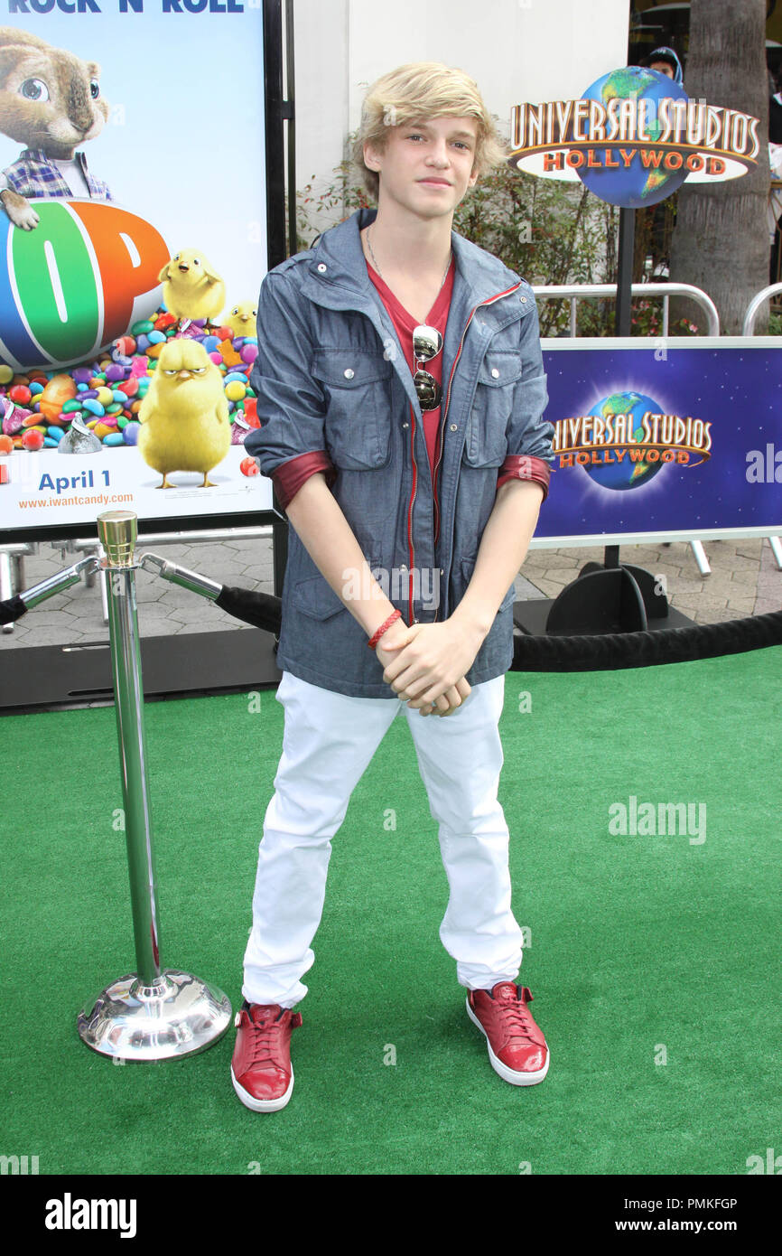 Cody Simpson at the premiere of Universal Pictures' 'HOP.' Arrivals held at Universal Studios Hollywood in Universal City, CA, March 27, 2011. Photo by: Richard Chavez / PictureLux Stock Photo